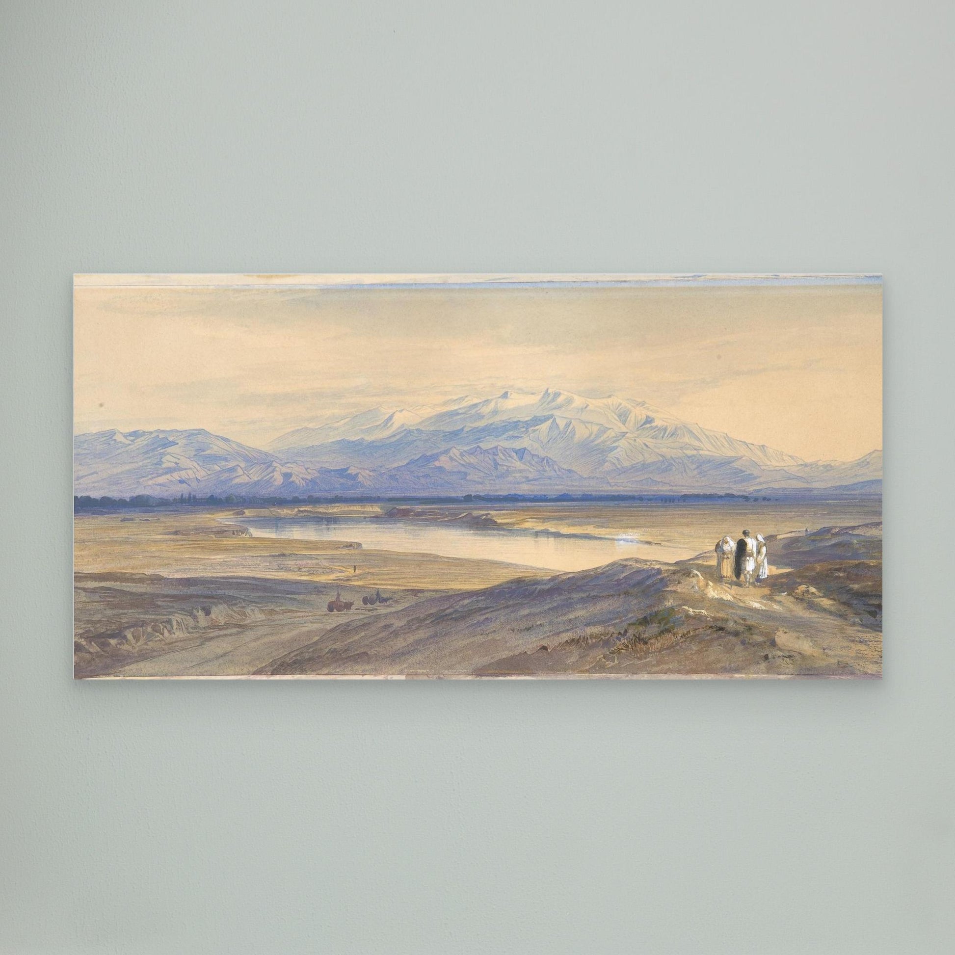 Mount Olympus from Larissa, Thessaly, Greece