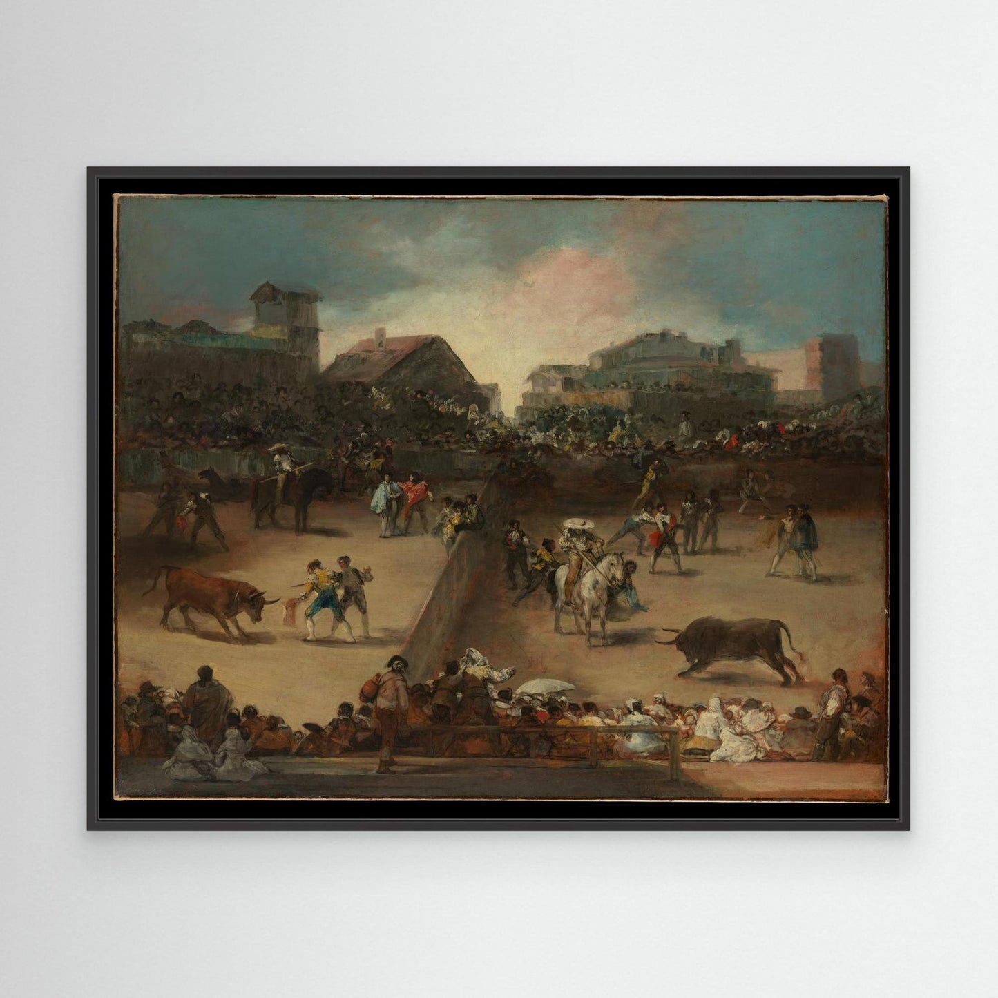 Bullfight in a Divided Ring