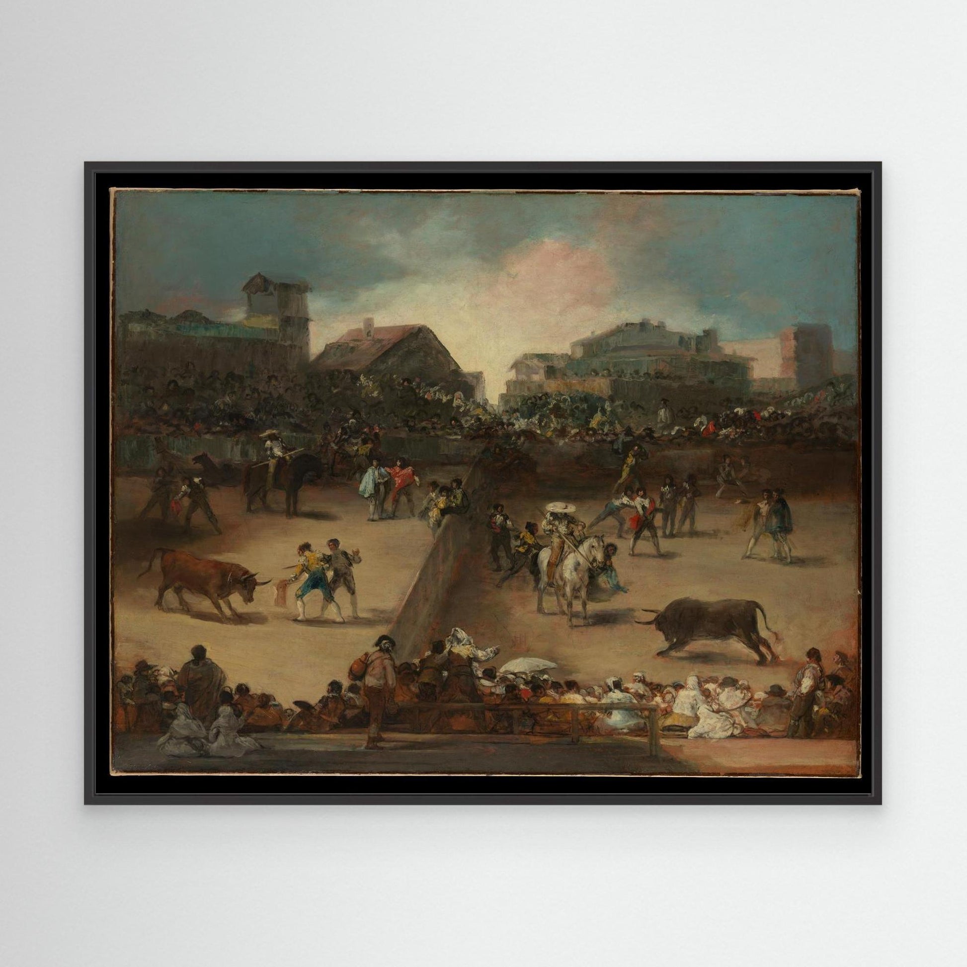 Bullfight in a Divided Ring