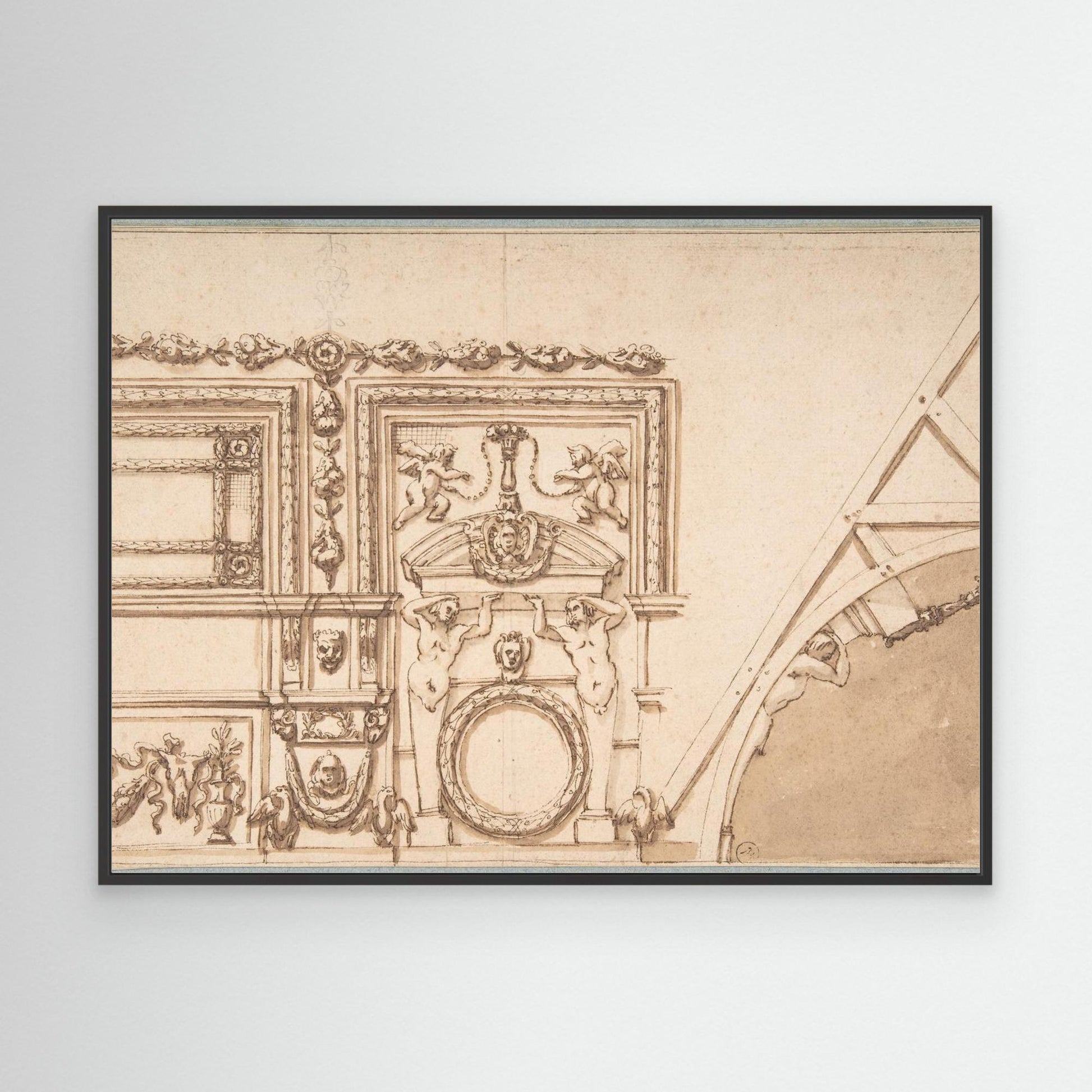 Drawing for Ceiling Decoration