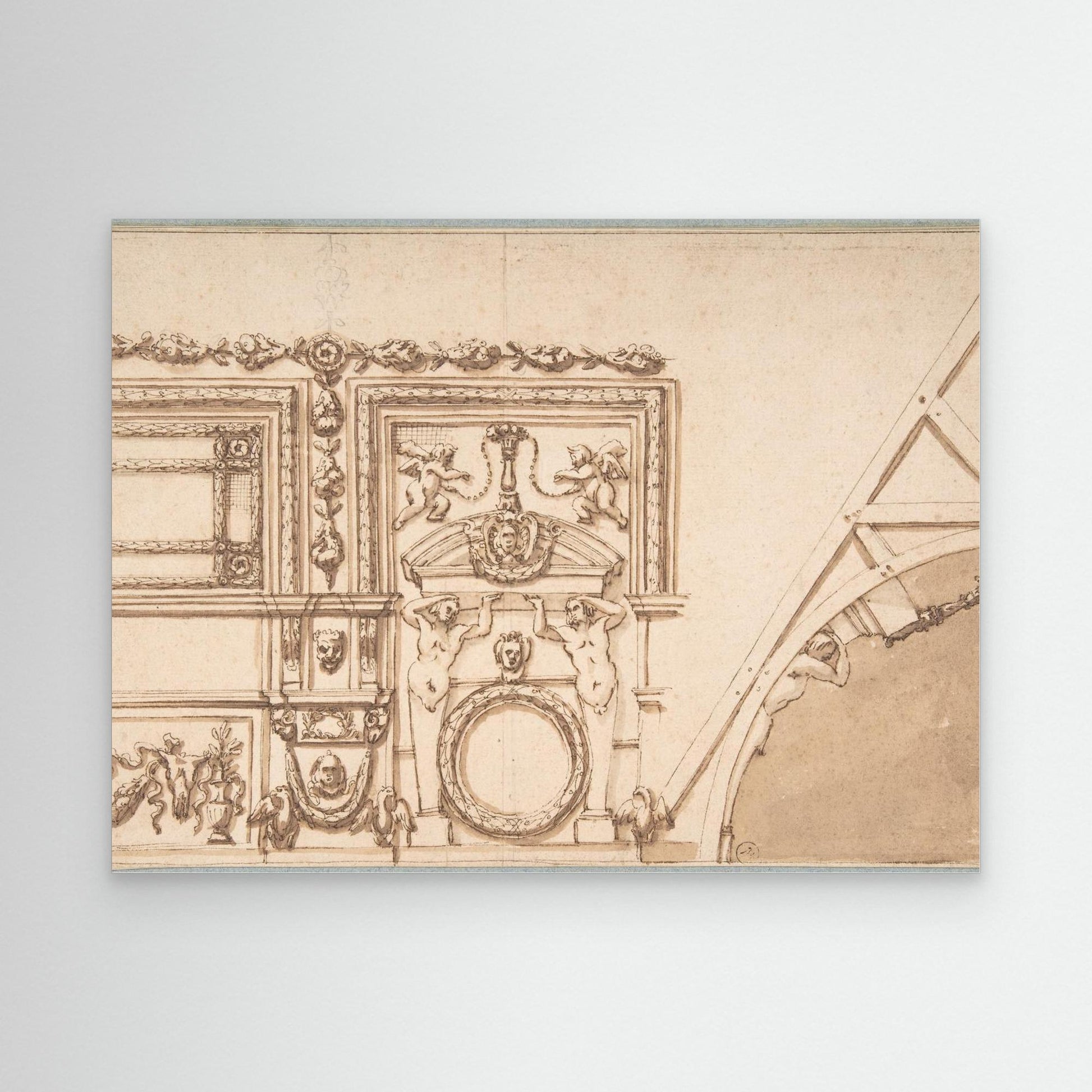 Drawing for Ceiling Decoration