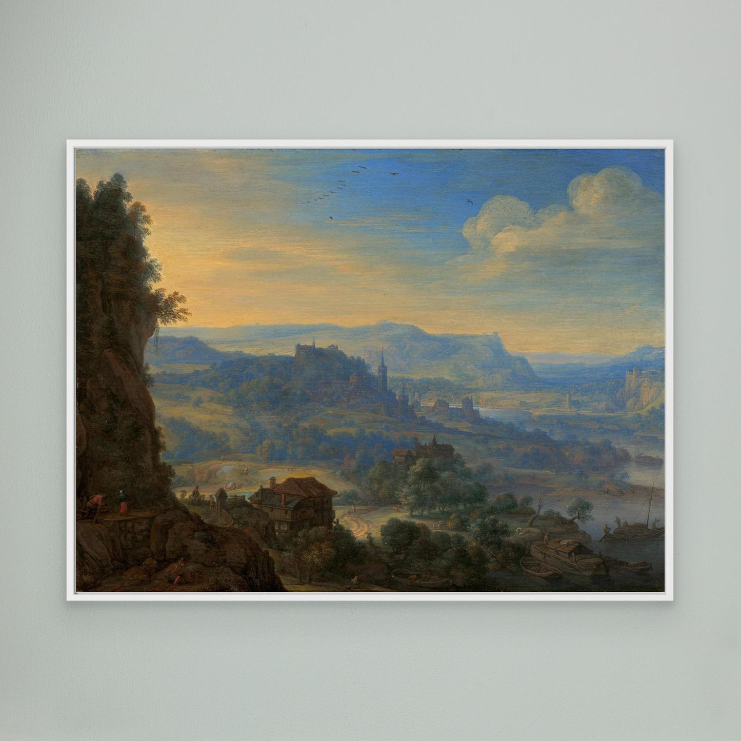 Imaginary River Landscape