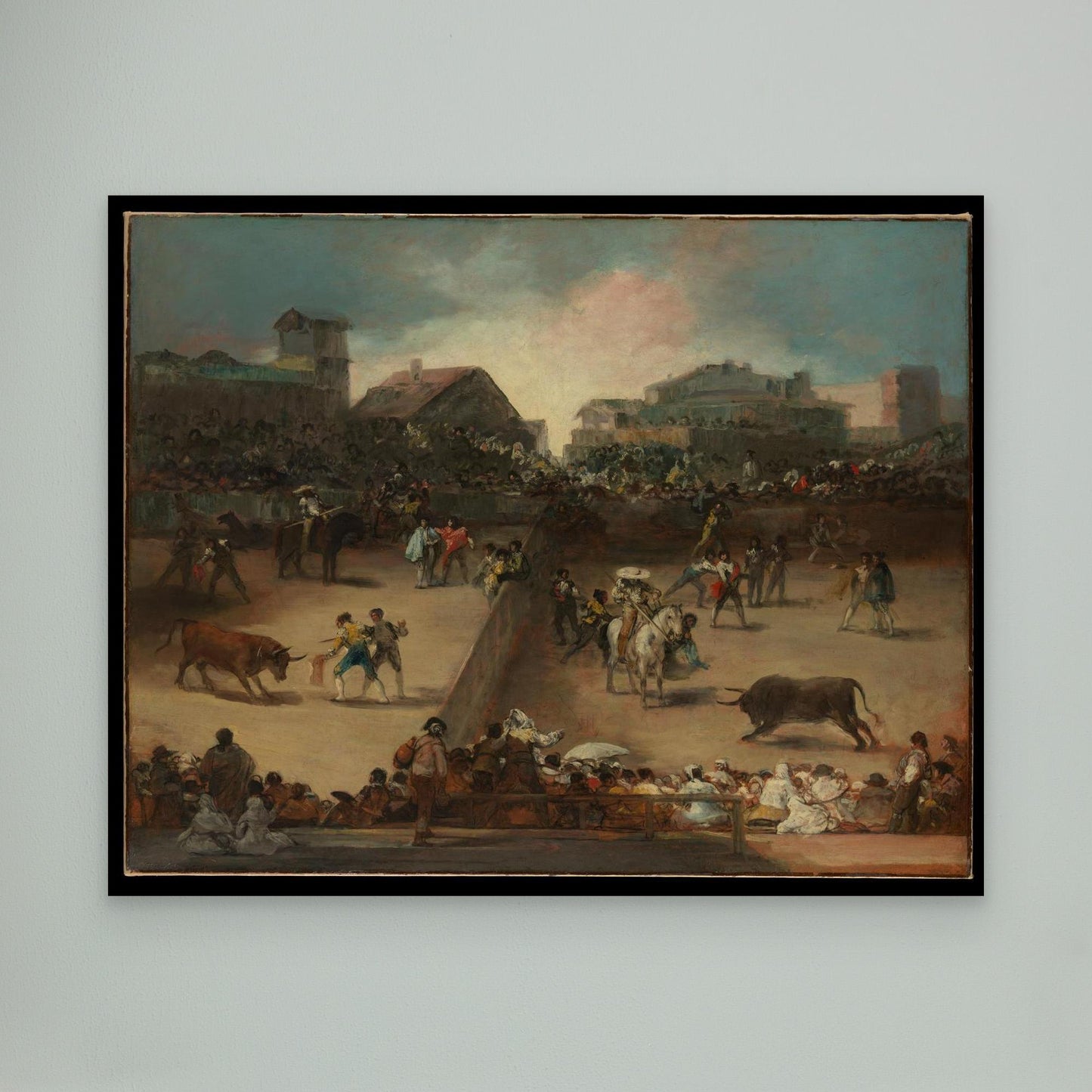 Bullfight in a Divided Ring