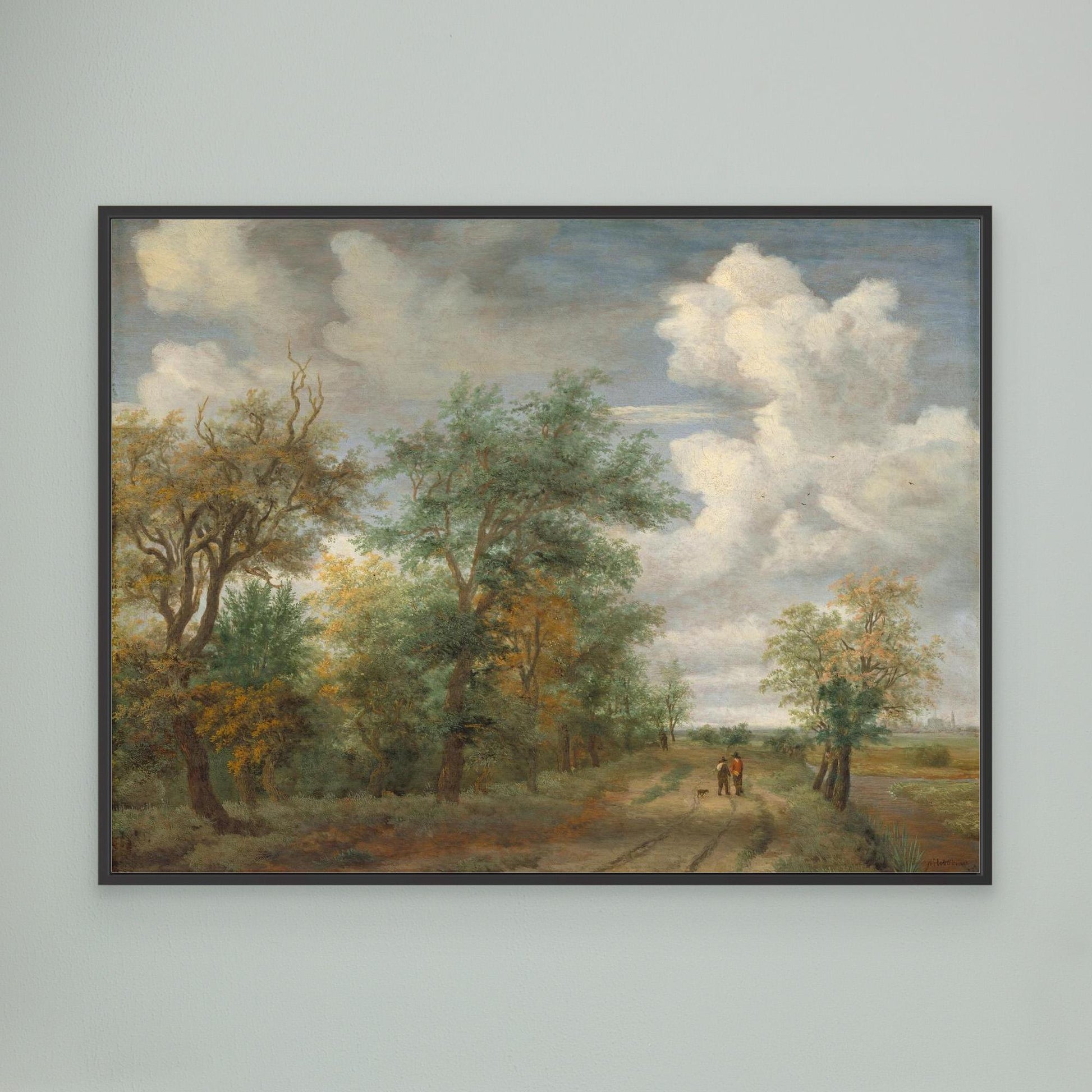 Wooded Landscape with Figures