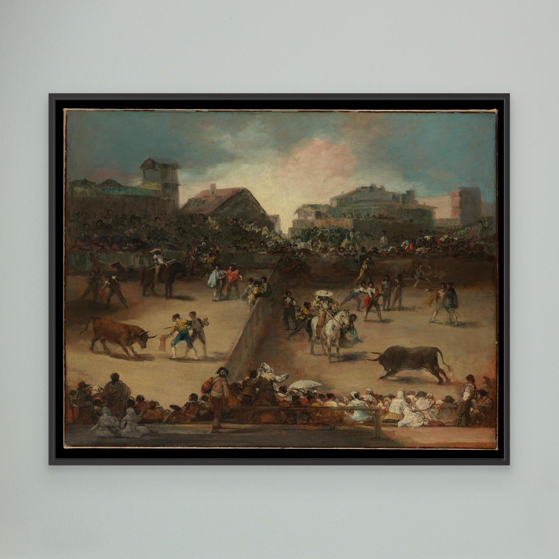 Bullfight in a Divided Ring