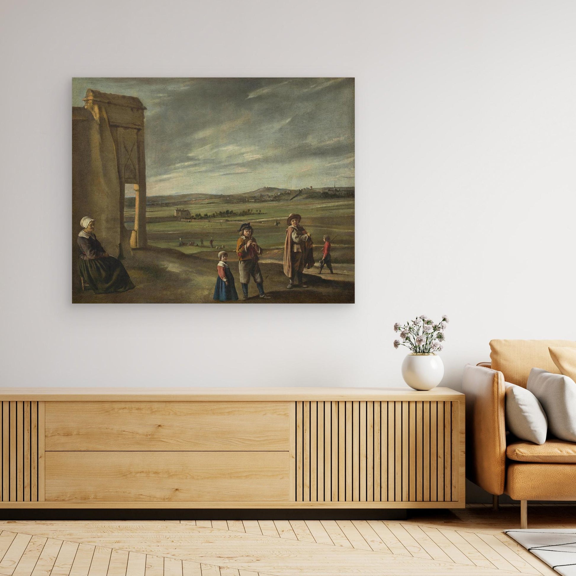 Landscape with Peasants